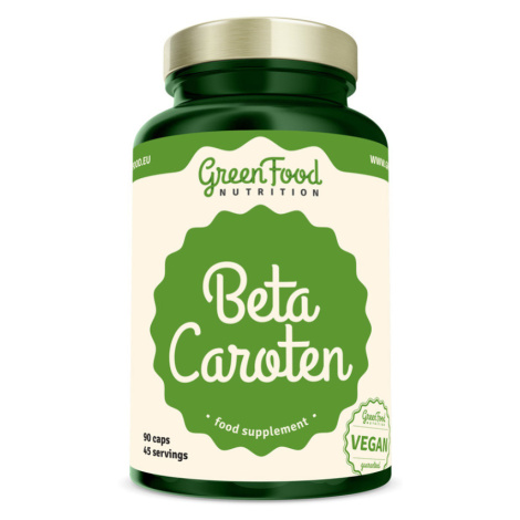 GREENFOOD NUTRITION Beta karotén 90 kapsúl