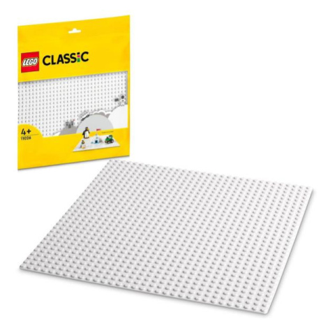 LEGO® Classic 11026 Biela podložka na stavanie