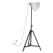 vidaXL Podlahová lampa 25 W biela 61x61x90/150 cm E27