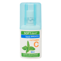 SOFTDENT Fresh BREATH + vitamín C ústny dezodorant 20 ml