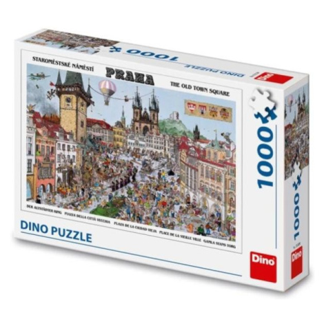 Puzzle Staromestské námestie 1000 dielikov