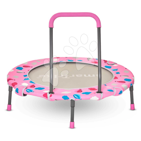 Trampolína Activity Center 3-in-1 Pink smarTrike skladacia okrúhla s obvodom 92 cm s rúčkou bazé