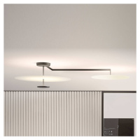 Vibia Flat stropné LED svetlo 3-pl. Ø 90 cm biele