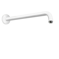 Hansgrohe Hansgrohe, sprchové rameno 389 mm, biela matná, HAN-27413700