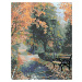 Diamantové maľovanie - PARK V NOVEMBRI Rámovanie: vypnuté plátno na rám, Rozmer: 40x50 cm