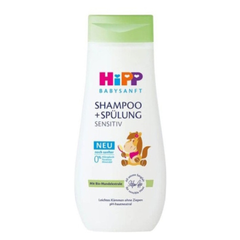 HiPP Babysanft detský šampón s kondicionérom koník 200 ml