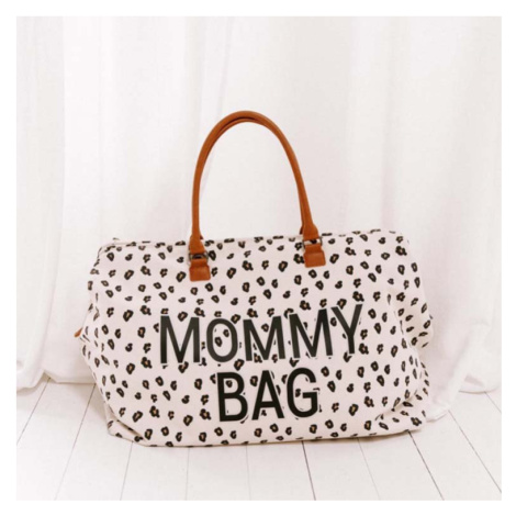 CHILDHOME Prebaľovacia taška Mommy Bag Canvas Leopard