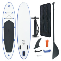 vidaXL Stand up paddleboard SUP, nafukovací, modro biely