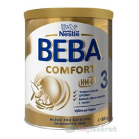 BEBA COMFORT 3 HM-O pokračovacie dojčenské mlieko 800g