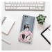 Odolné silikónové puzdro iSaprio - Pink Bubble - Huawei Honor 9