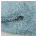 Kusový koberec Fluffy Shaggy 3500 blue kruh Rozmery koberca: 160x160 kruh