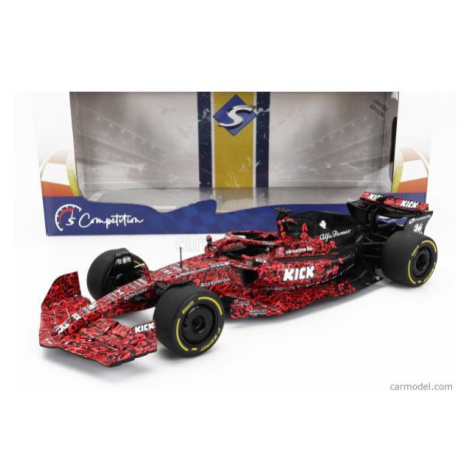 1:18 ALFA ROMEO F1 TEAM X BOOGIE ART CAR BLACK 2023