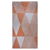 Oranžový umývateľný koberec 160x230 cm – Vitaus
