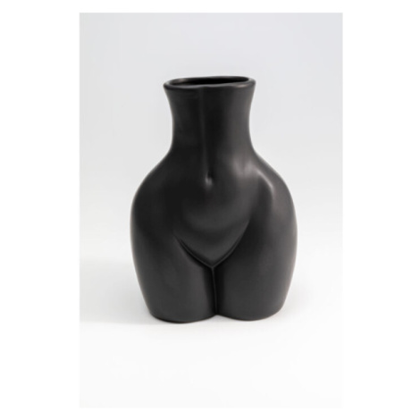 Donna dekoračná váza čierna 22 cm Kare Design