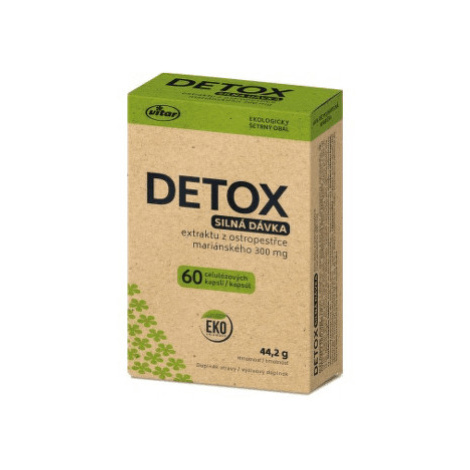 VITAR Detox silná dávka EKO 60 kapsúl