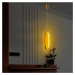 LED závesné svietidlo v zlatej farbe Can – Opviq lights