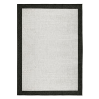 Kusový koberec Twin-Wendeteppiche 103105 creme schwarz – na ven i na doma - 80x150 cm NORTHRUGS 