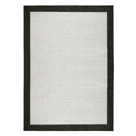Kusový koberec Twin-Wendeteppiche 103105 creme schwarz – na ven i na doma - 80x150 cm NORTHRUGS 
