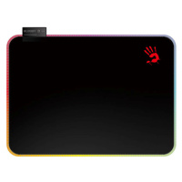 A4tech podsvietená RGB podložka pre hernú myš 350×250mm, Čierna