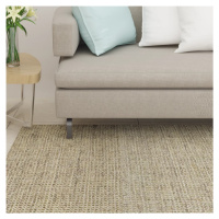 vidaXL Koberec prírodný sisal 80x250 cm sivohnedý