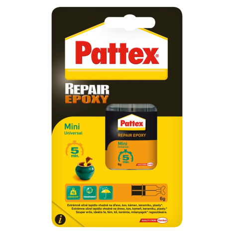 Pattex Epoxidové lepidlo Repair Epoxy Universal 6 ml