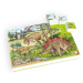 HUBELINO Puzzle-Svet dinosaurov