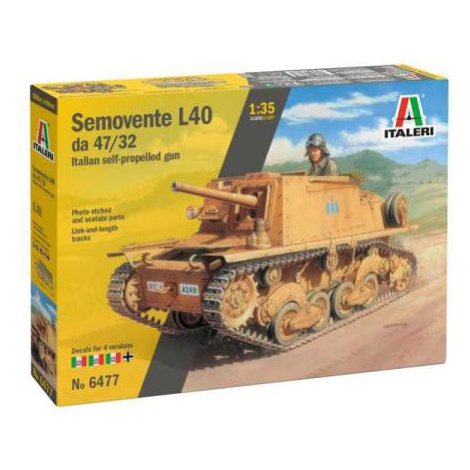 Model Kit military 6477 - Semovente L40 da 47/32 (1:35)