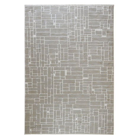 Sivo-béžový koberec 80x150 cm Jaipur – Webtappeti