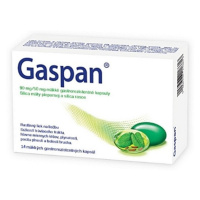 GASPAN 90 mg/50 mg mäkké gastrorezistentné kapsuly 14 kusov