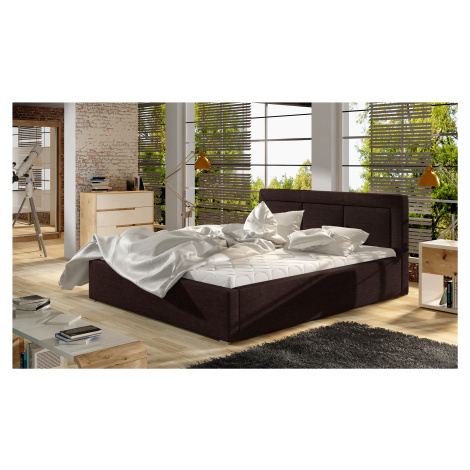 ELTAP BELLUNO 140X200 STELAZ Z KOVU./PLYNOVY ZDVIHAC/KONTAJNER, SAWANA 26, DARK BROWN, 22785