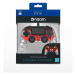 PS4 HW Gamepad Nacon Compact Controller Clear Red