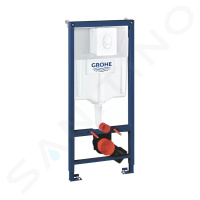 GROHE - Rapid SL Predstenový inštalačný prvok na závesné WC, nádržka GD2, tlačidlo Skate Air, al