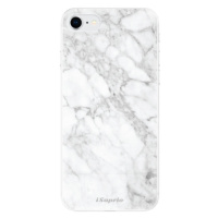Odolné silikónové puzdro iSaprio - SilverMarble 14 - iPhone SE 2020