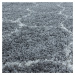Kusový koberec Salsa Shaggy 3201 grey - 60x110 cm Ayyildiz koberce