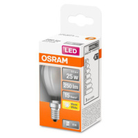 OSRAM Classic P LED žiarovka E14 2,5W 2.700K matná