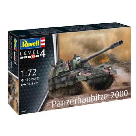 Plastic ModelKit military 03347 - Panzerhaubitze 2000 (1:72)