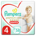 PAMPERS Premium Care Pants Plienkové nohavičky vel. 4, 9-15 kg, 58 ks