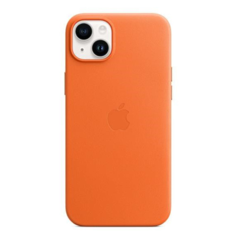 APPLE iPhone 14 Plus kožené púzdro s MagSafe - Orange