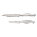 ERNESTO® Nôž z damascénskej ocele (nože na zeleninu s rukoväťou z ušľachtilej ocele, 2-dielna sú