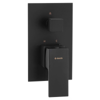 DEANTE - Anemon čierna - Sprchová batéria, podomietková, so sprchovacím spínačom BBZ_N44P