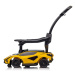 mamido Detské odrážadlo auto s vodiacou tyčou Lamborghini Sian žlté