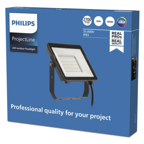 Vonkajší reflektor Philips ProjectLine LED 3 000K 30W