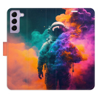 Flipové puzdro iSaprio - Astronaut in Colours 02 - Samsung Galaxy S22 5G