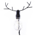 Vánoční stolní LED lampa na baterie REINDEER INDUSTRIAL černá