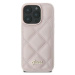 Kryt Guess GUHCP16SPSQSQSP iPhone 16 6.1" pink hardcase Quiled Metal Logo (GUHCP16SPSQSQSP)