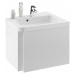 Kúpeľňová skrinka pod umývadlo Ravak 10° 55x49 cm biela X000000742