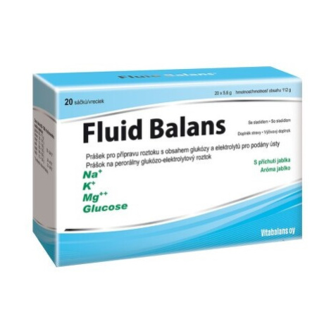 VITABALANS Fluid balans prášok 20 vreciek