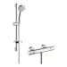 Sprchová batéria Hansgrohe Croma 100 so sprchovacím setom 150 mm chróm 27032000