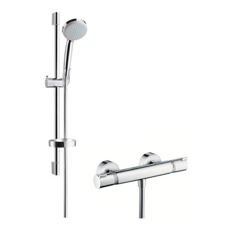 Sprchová batéria Hansgrohe Croma 100 so sprchovacím setom 150 mm chróm 27032000