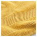 Žltá froté bavlnená osuška 70x130 cm Tendresse – douceur d'intérieur